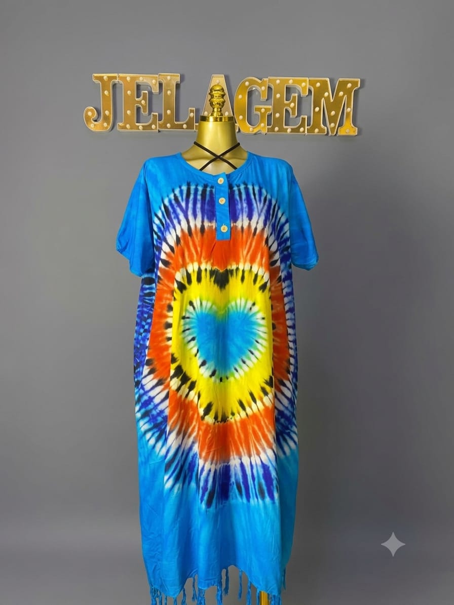 Cotton Tye & Dye Dress